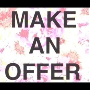 Will consider all offers!